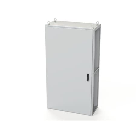 Saginaw Control & Engineering 3 Point Latch with Padlock Swing Handle Electrical Enclosures, 70.87 in H, 18 in D, 39.37 in W SCE-S181005LG